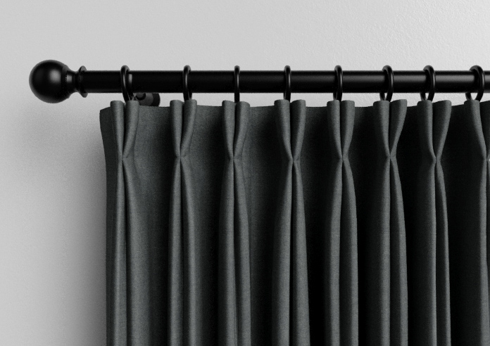 Melrose (Blackout), Lead Grey - Made to Measure Curtains - Image 10